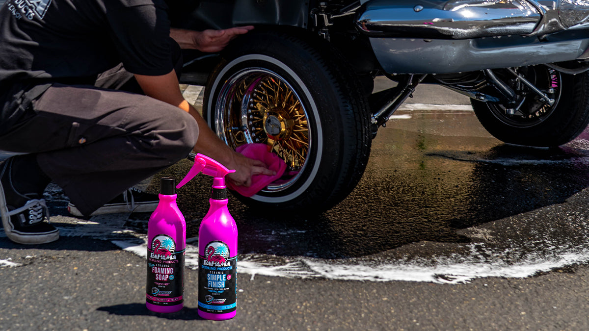 Lowrider Chrome Wheel Cleaning: Get Show-Ready Shine on Wire Wheels and Custom Rims