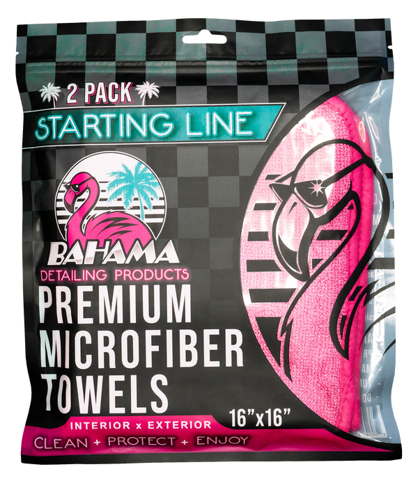 Starting Line Premium Microfiber Towels · 2 Pack