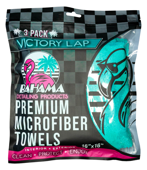Victory Lap Premium Microfiber Towels · 3 Pack