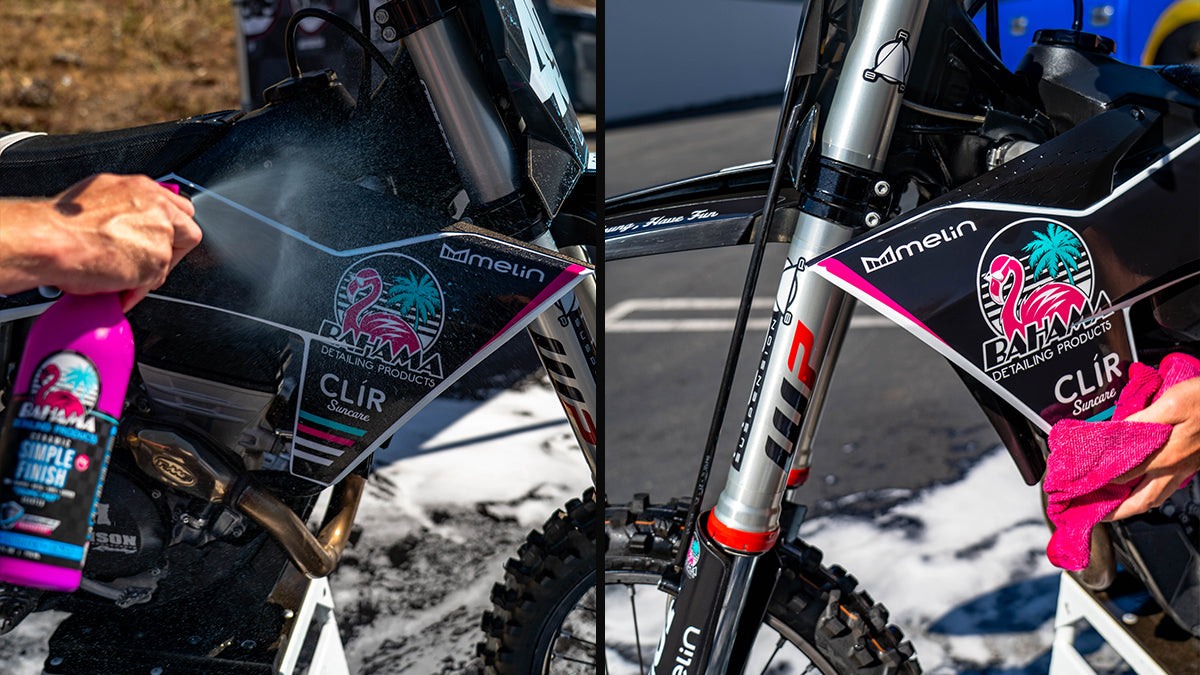 How to Protect Dirt Bike Plastics and Graphics from UV, Fading, and Cracking