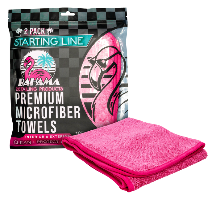 Starting Line Premium Microfiber Towels · 2 Pack